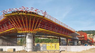 Individual project solution with construction kit system
