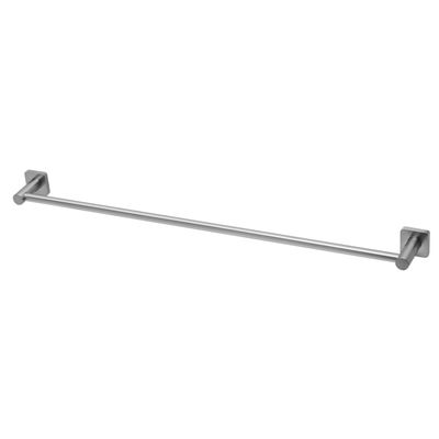 Radii SS 316 Single Towel Rail 800mm Square Plate