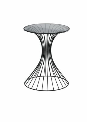 GLASS_TT39 tavolino con ripiano in vetro | PIPEDESIGN PURESHAPE