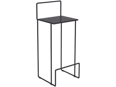 LINEA STOOL high stool with footrest | PIPEDESIGN PURESHAPE