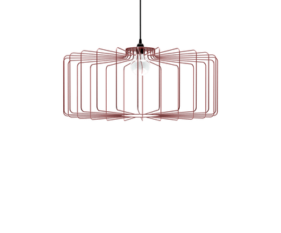 LUI painted steel chandelier | PIPEDESIGN PURESHAPE