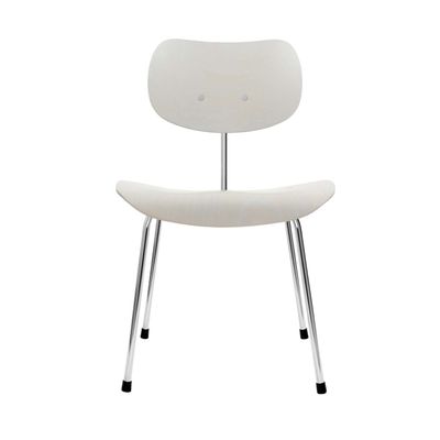 EIERMANN SE68 chair - Light Grey/chrome frame