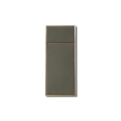 NOUVEAU PIN - Small - Brass - Oyster Grey