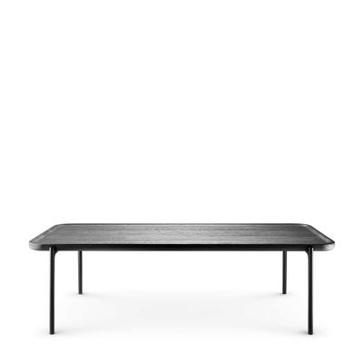 SAVOYE table - Oak black stained oiled - 50x120x35 cm