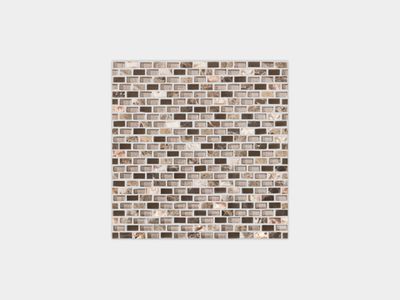 Tribal Pearl Brown 11"X11"