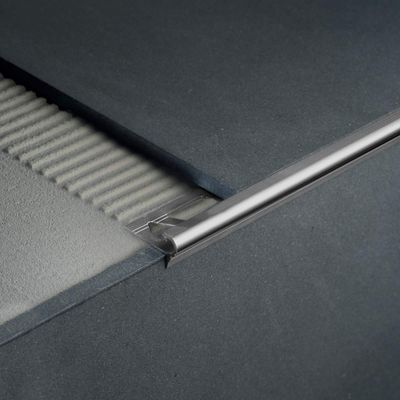 STAIRTEC FLR stainless steel stair nosing trims