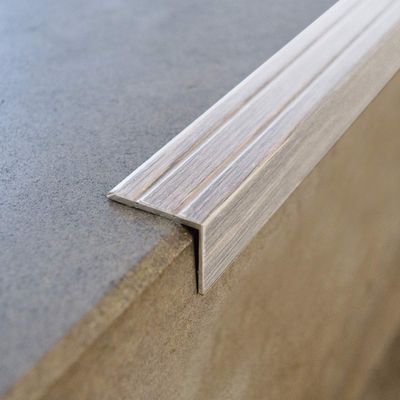 STAIRTEC SL aluminium stair nosing trims that can be installed after flooring installation