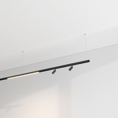 MINIMAL TRACK ROUND - Round LED track system with dimming function