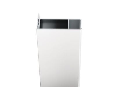 CNPS Extended Wall Profile, bright alu