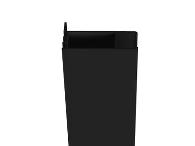 CNPS Extended Wall Profile for CPS, black