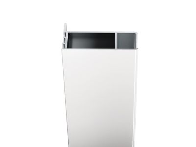 CNPS Extended Wall Profile for CPS, bright alu
