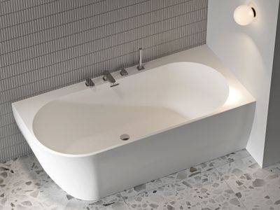 CR 026.00CR Four-Hole Bathtub Tap, with Set, chrome