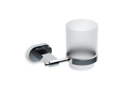 CR 210.00CR Cup with Holder, chrome