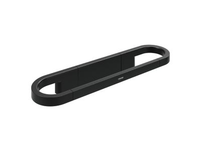 CR II 310.20BLM Single Towel Rail 32 cm, matt black