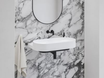EL 019.20BLM.O1.RB07B Concealed Washbasin Tap, without Basic Unit, Black Matt