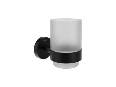 KN 210.20BLM Cup with Holder, matt black