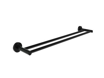 KN 320.20BLM Towel Rail 60 cm, double, matt black