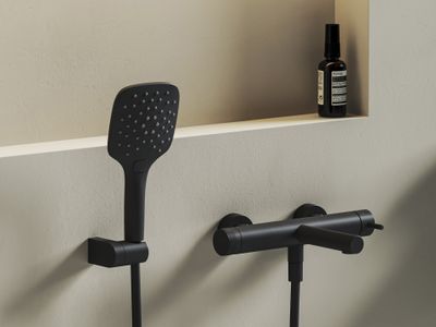 NX 022.20BLM Wall-Mounted Bathtub Tap, without Set, matt black