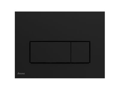 Uni Slim Toilet Flush Botton, black