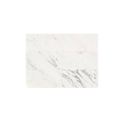 Italian Statuary 3x6 Marble | Honed
