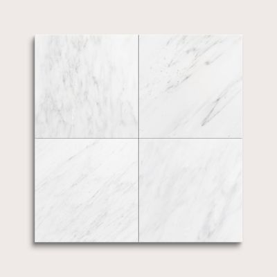 TEST only - Casablanca Carrara 12x12 Marble Tile | Honed
