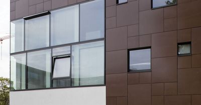 Façade moderne - Résidence étudiante Blok 1