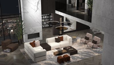 Modern luxury armchair: Mickey