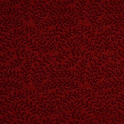Botanical Red Upholstery Fabric - ECO ARIA Sundance