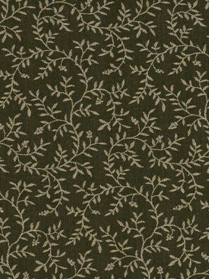 Clinging Vines Botanical Upholstery Fabric - Nickel
