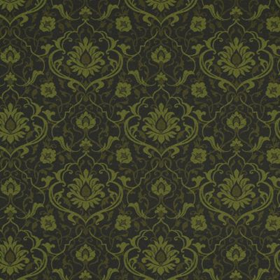 Damask Upholstery Fabric Green - Eco Grace