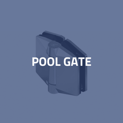Glass pool gate - swimming pool fence