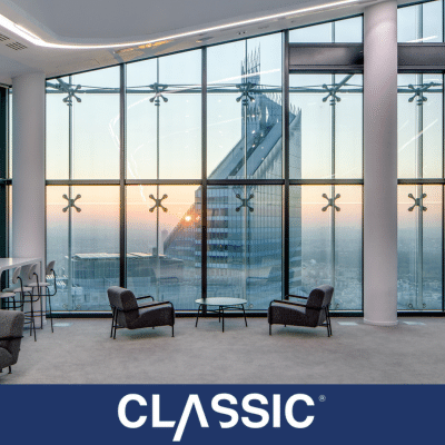Structural glass system - Glass bolt facade solution