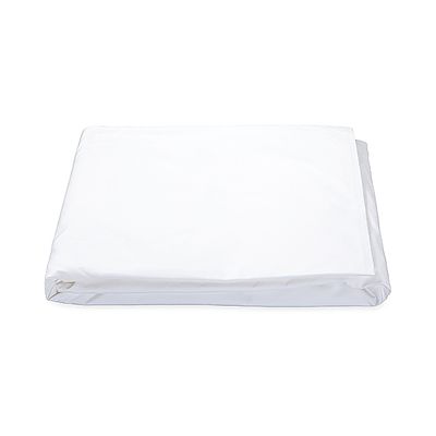 Astor Braid Fitted Sheet White