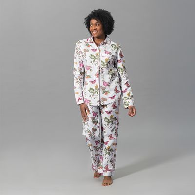 Baudin Butterfly Pajama Set Pink