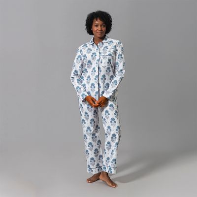 Joplin Pajama Set Mineral Blue