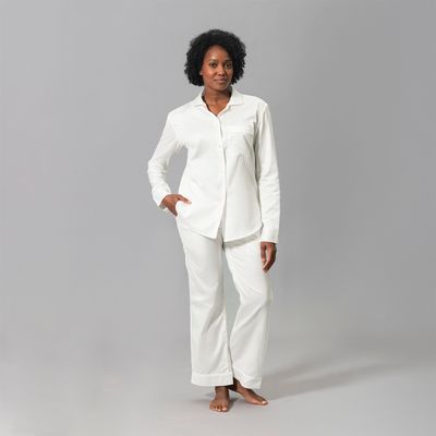 Nocturne Pajama Set Bone/white