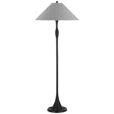 Romero Floor Lamp, Bronze Elin Check In Sky