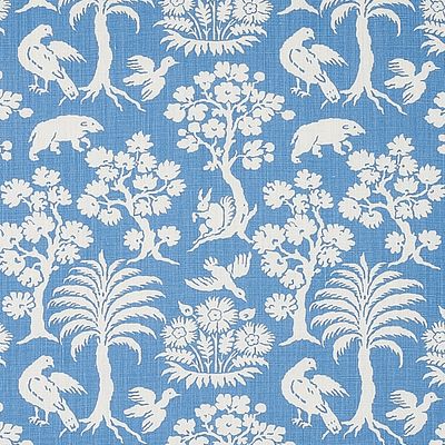 Woodland Silhouette Blue