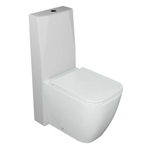 Quadra - Vaso monoblocco con cassetta - S.D.R. Ceramiche