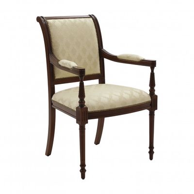 Classic Style Small Armchair Made of Wood Jacopo