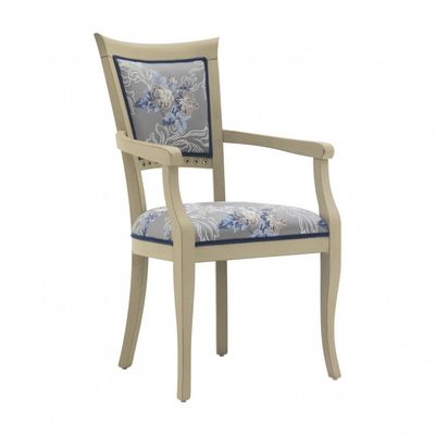Classic Style Small Armchair Made of Wood Modigliani