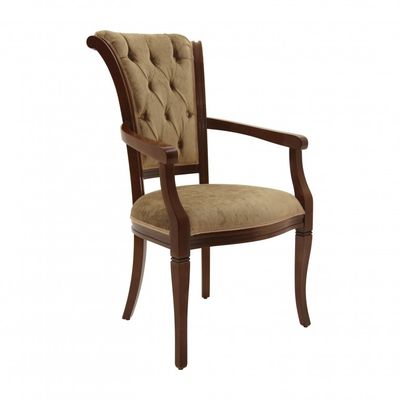 Classic Style Small Armchair Made of Wood Paris