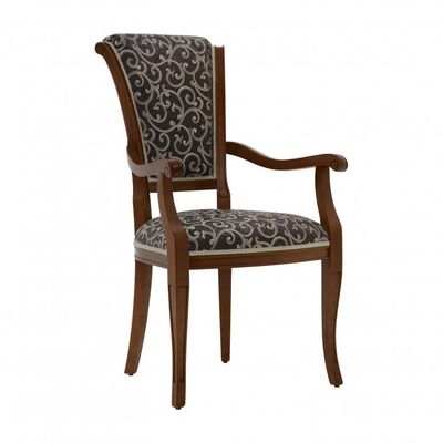 Classic Style Small Armchair Made of Wood Verona