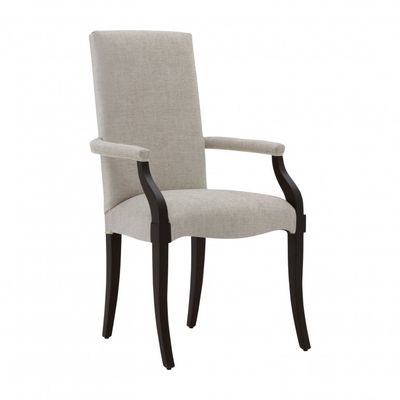 Contemporary Style Small Armchair Made of Wood Luna