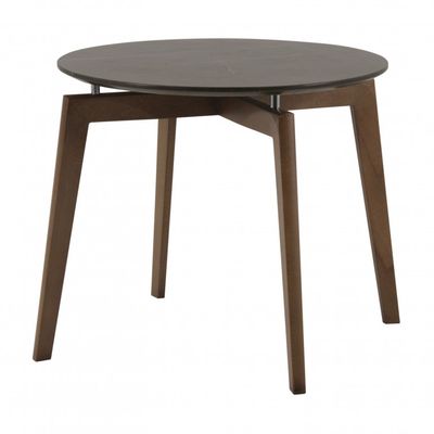 Contemporary Style Small Table Made of Wood Theo
