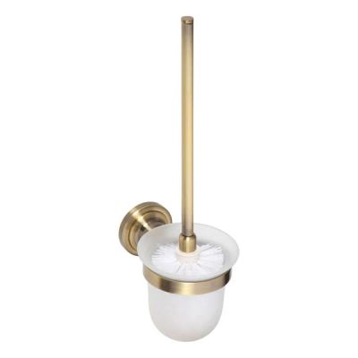 Brosse de toilette couleur bronze - bios classic bronze - Monteleone