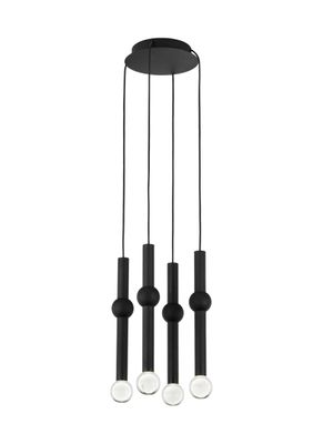 Guyed 4 Light Chandelier Details