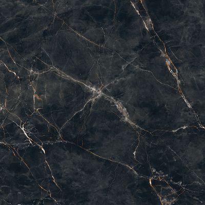 Shinestone black MAT Universal porcelain tiles 1198x1198 | Tubądzin