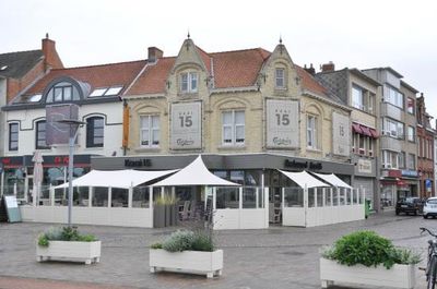 Ingenua Shade Sails at Restaurant Kaai 15, Belgium