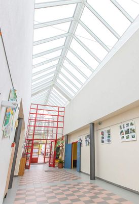 Tomi Ungerer High School - Renovation of modular skylights in an educational establishment